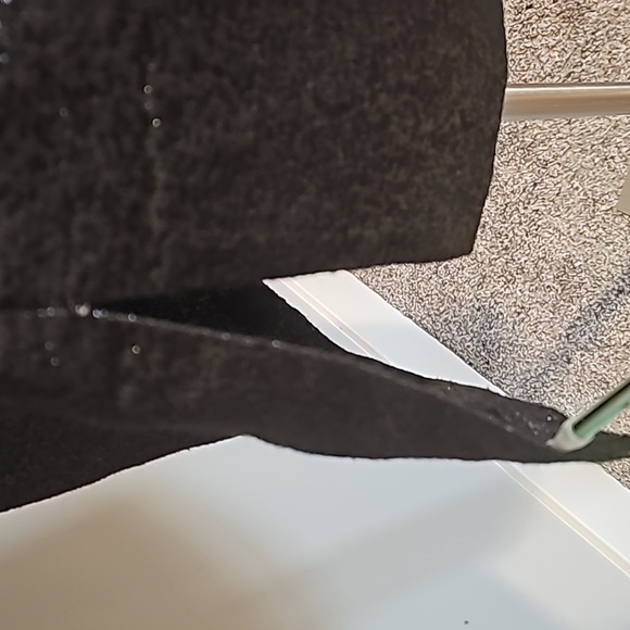 Who What Where Black Metallic Stretch Bodycon Pencil Skirt Size 14 - Picture 4 of 9